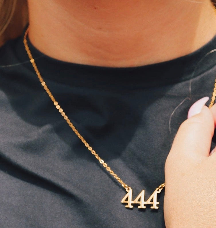 '444' Angel Number Necklace