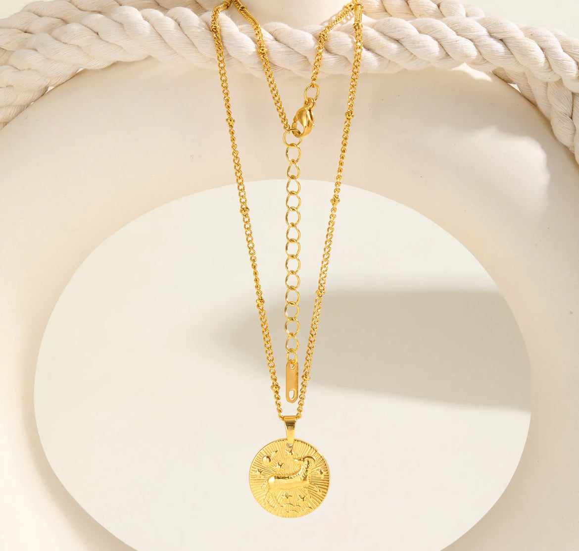 Zodiac Pendant Necklace
