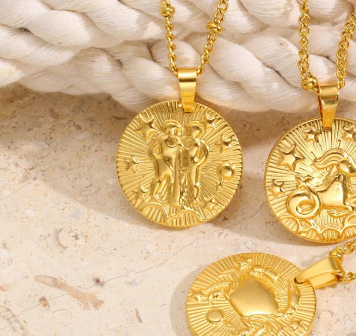 Zodiac Pendant Necklace