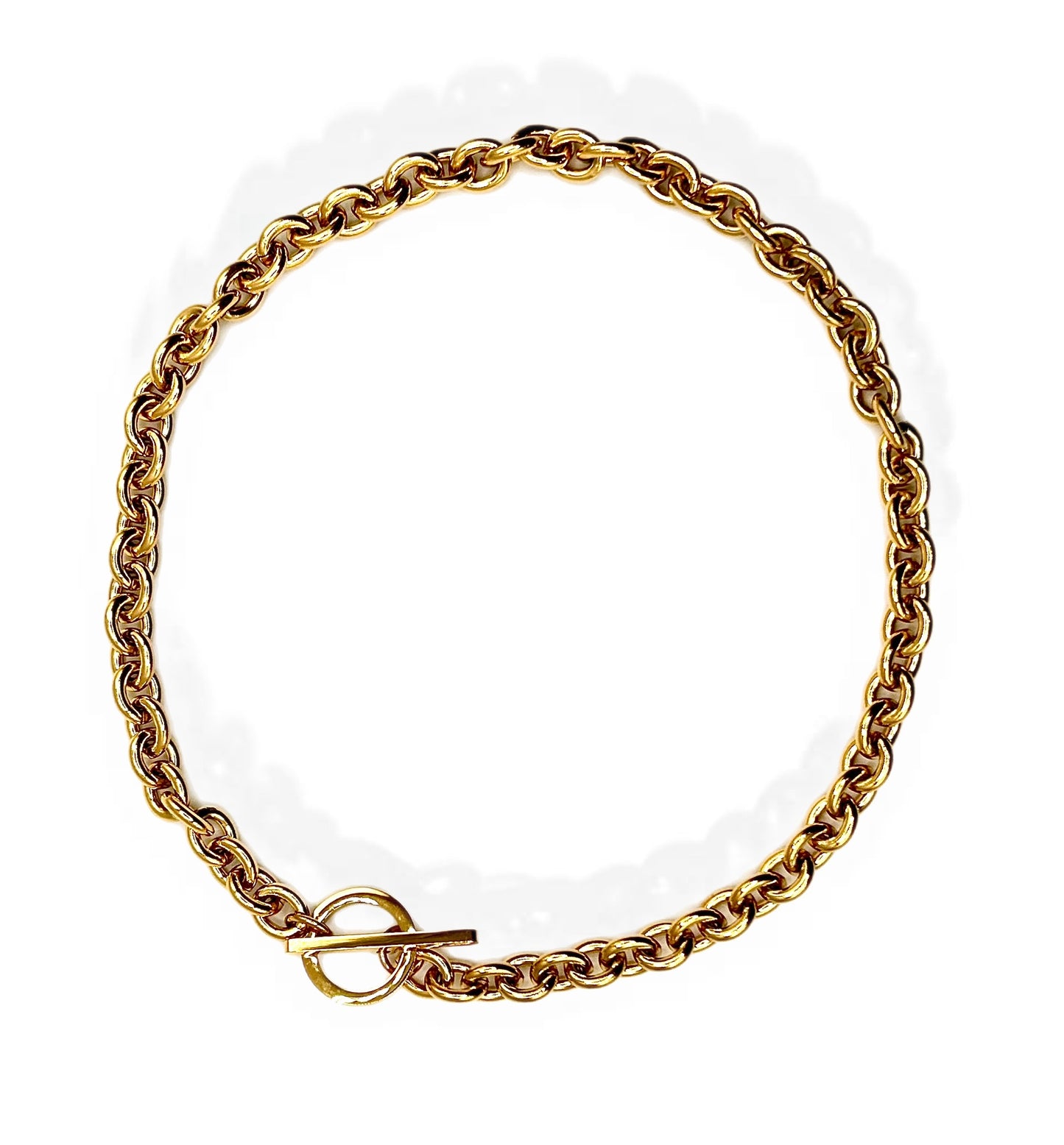 Geometric T-Bar Necklace