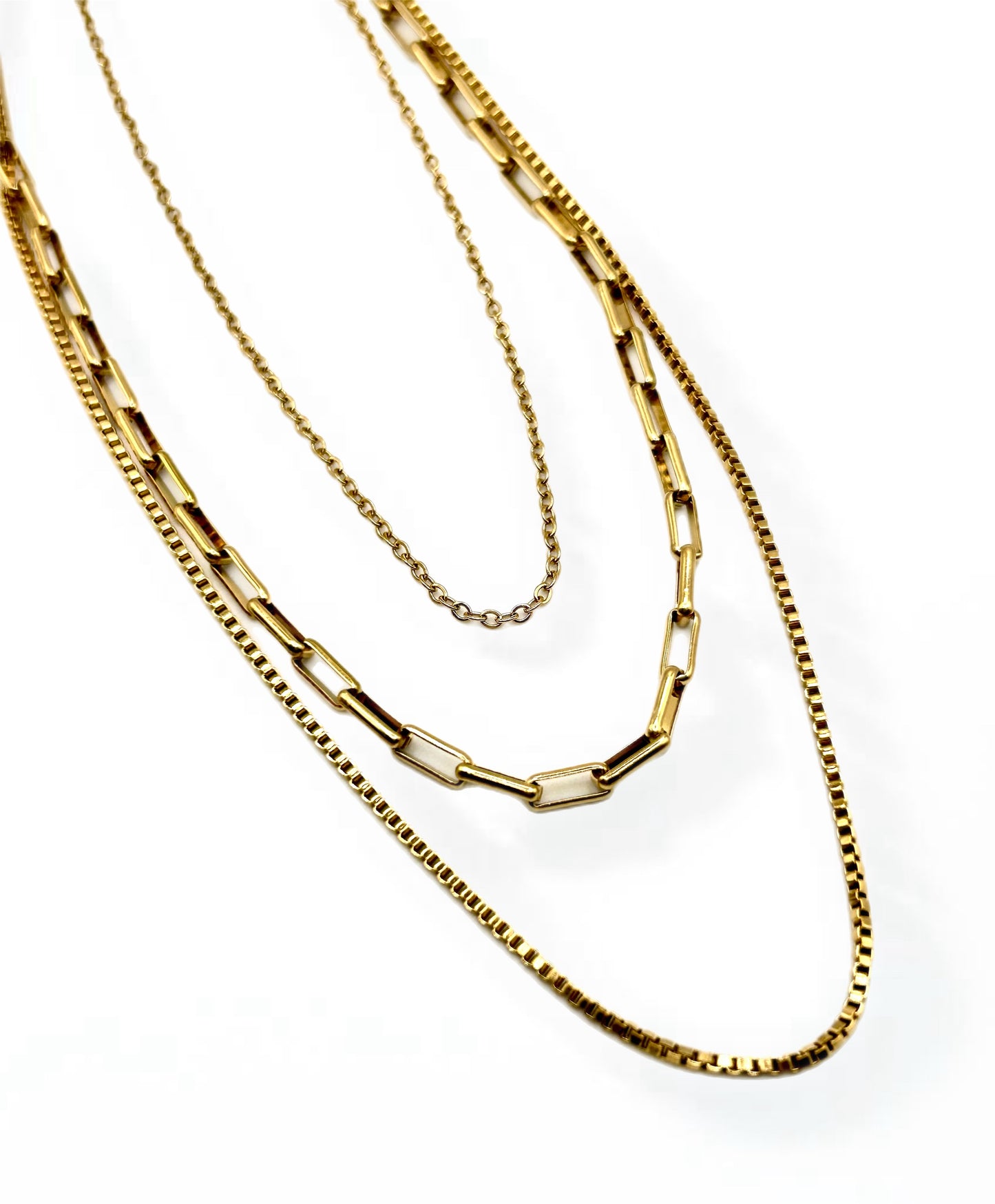 Triple Chain Necklace