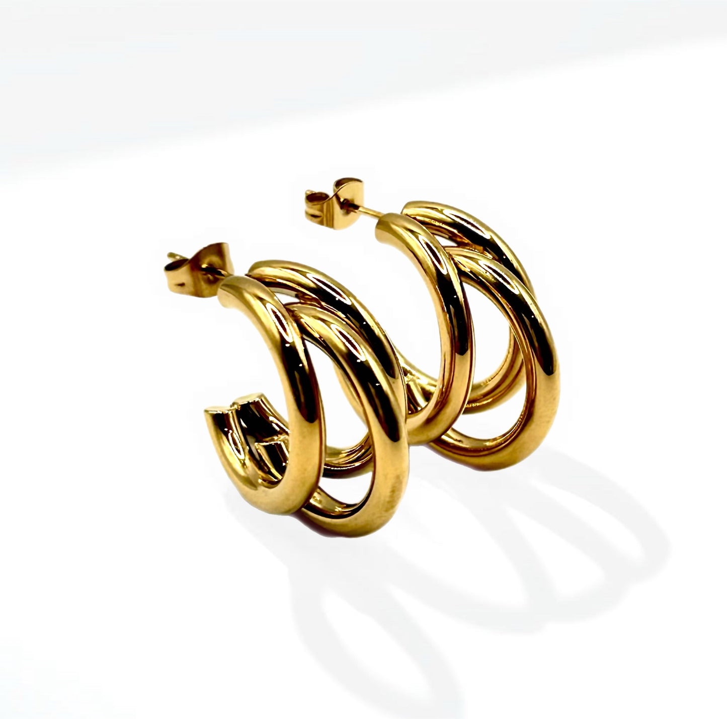 Triple Layer Earrings
