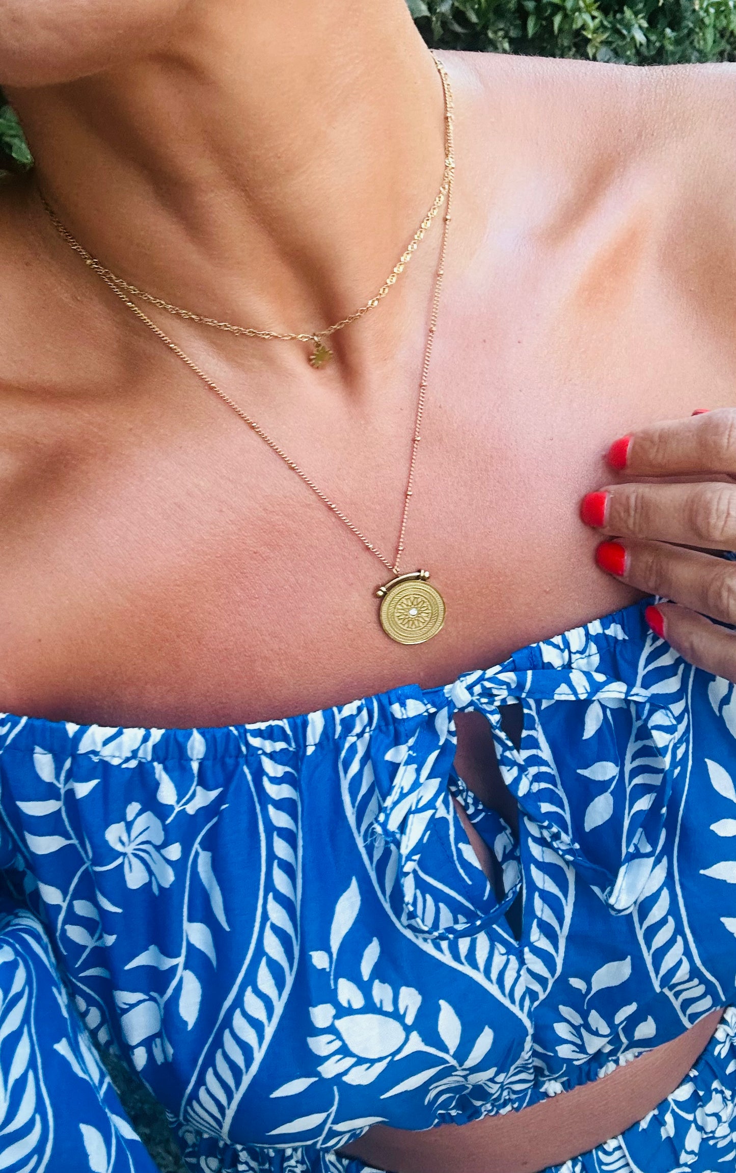 Coin Star Necklace