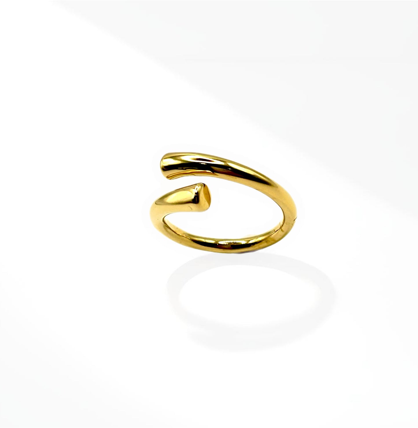 Single Overlap Open Ring