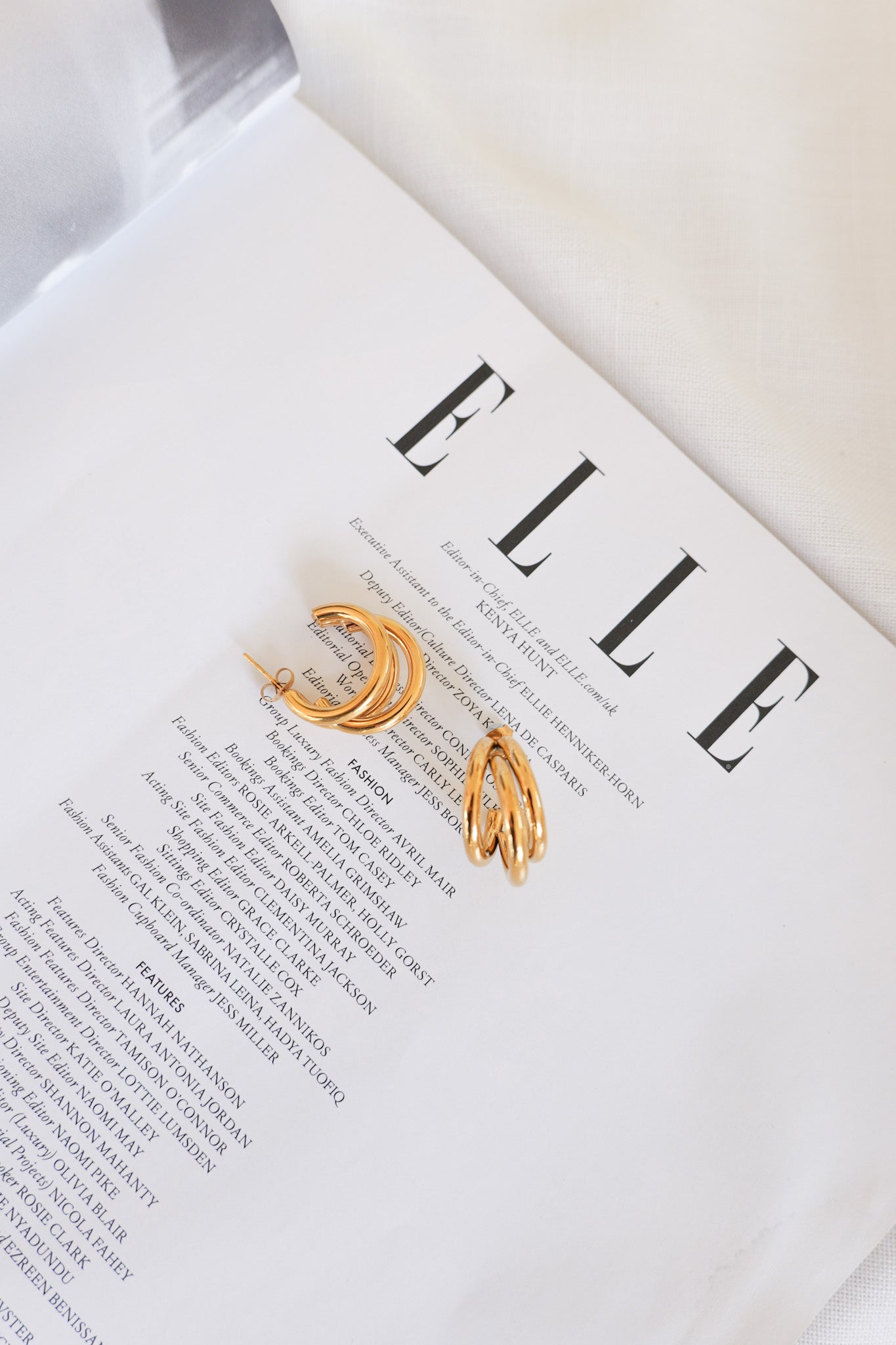 Triple Layer Earrings