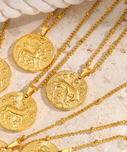 Zodiac Pendant Necklace