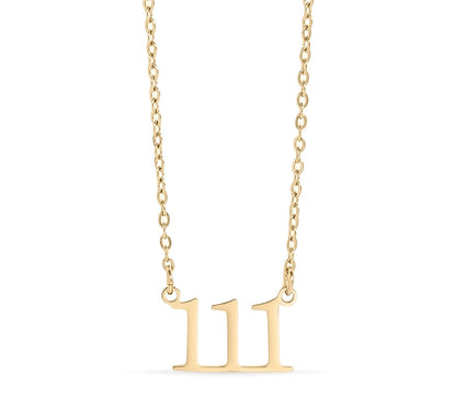 '111' Angel Number Necklace