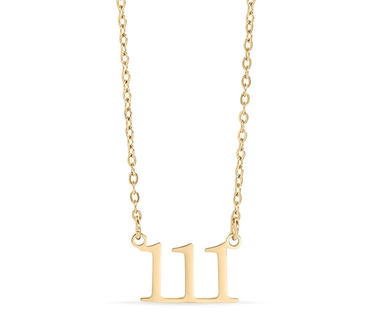'111' Angel Number Necklace