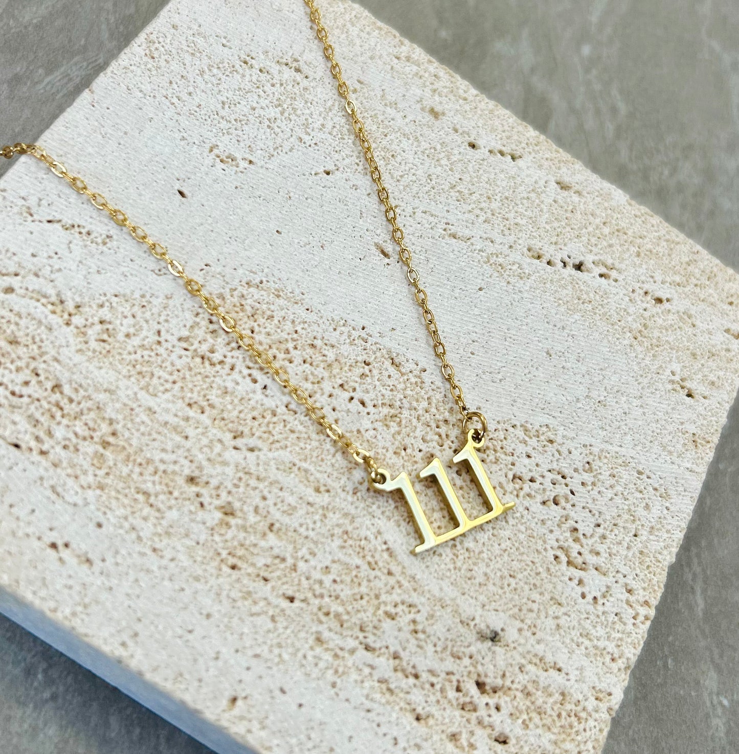 '111' Angel Number Necklace