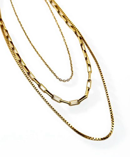 Triple Chain Necklace