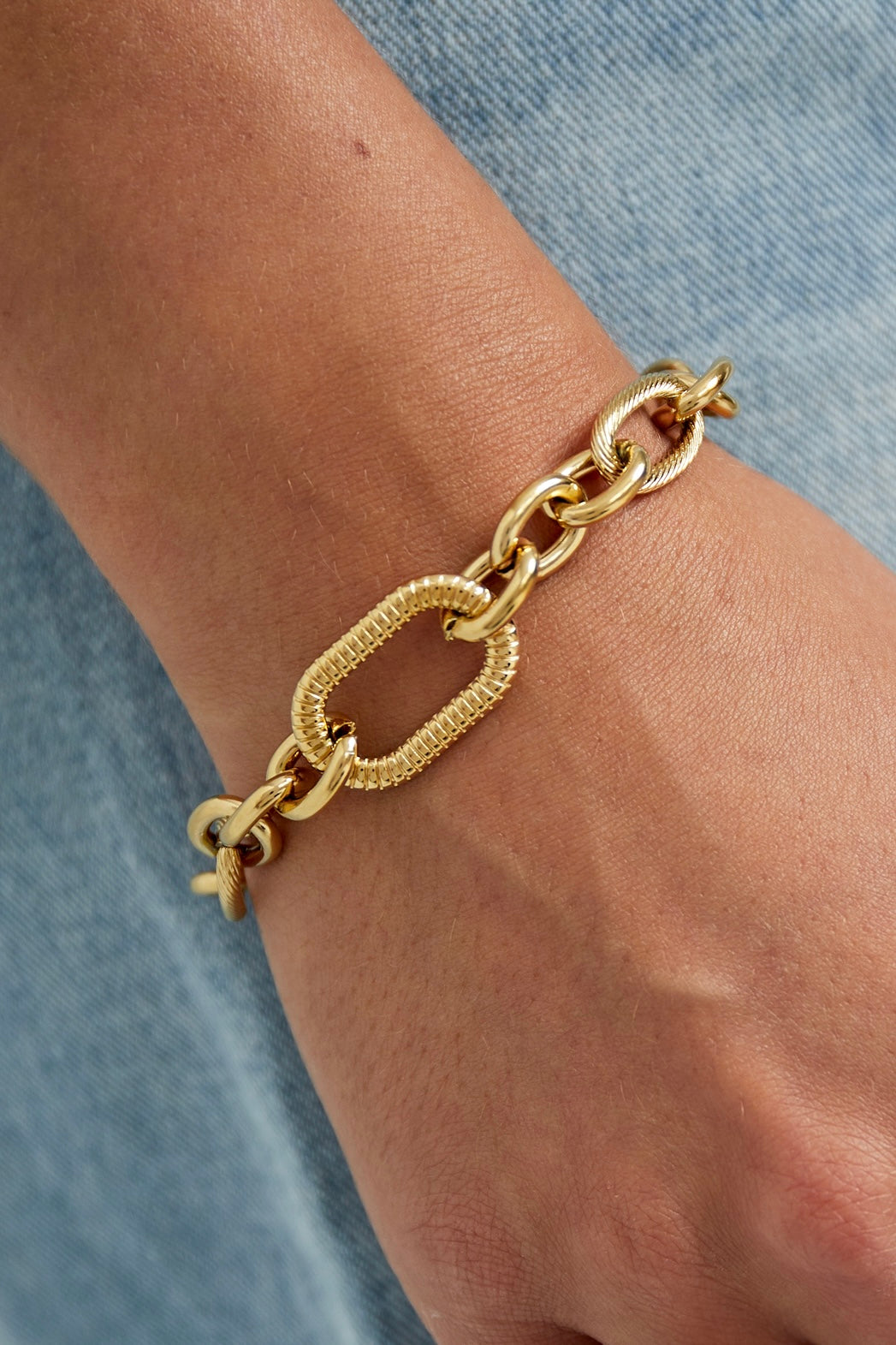 Bold Link Bracelet