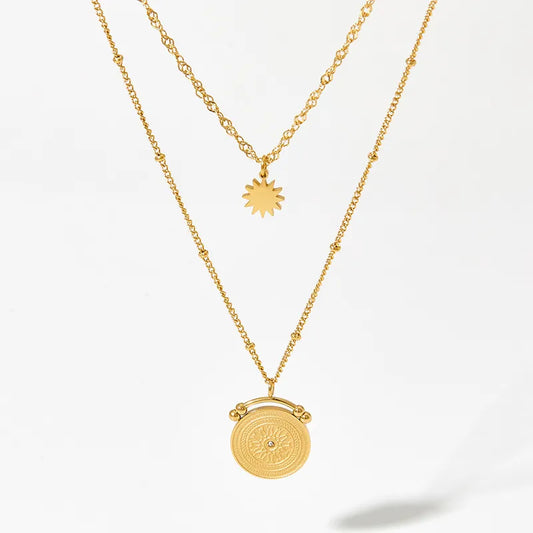 Coin Star Necklace