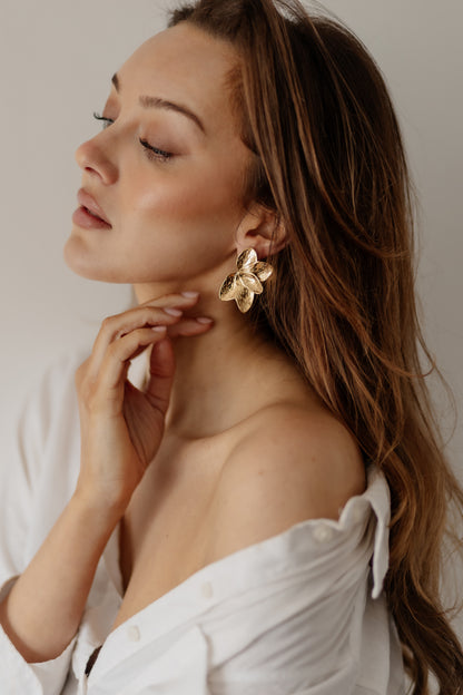 Statement Petal Earrings