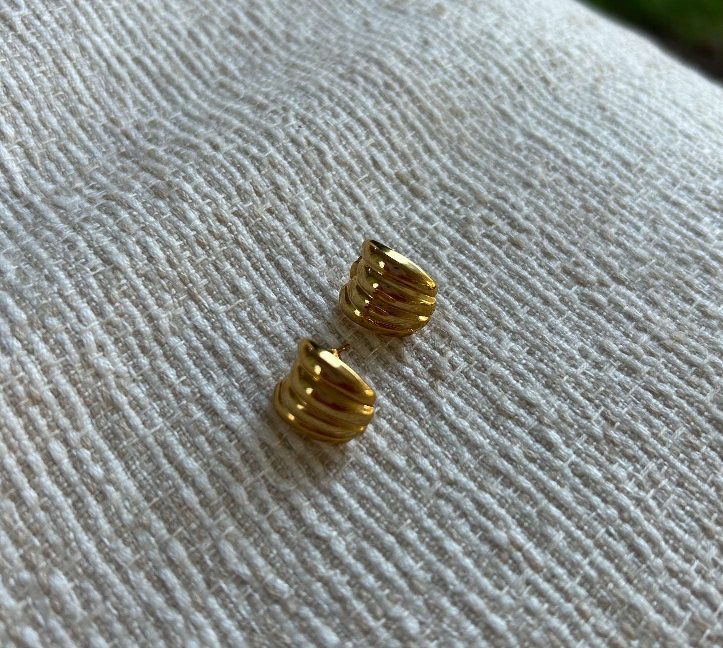 Retro Stripe Earrings