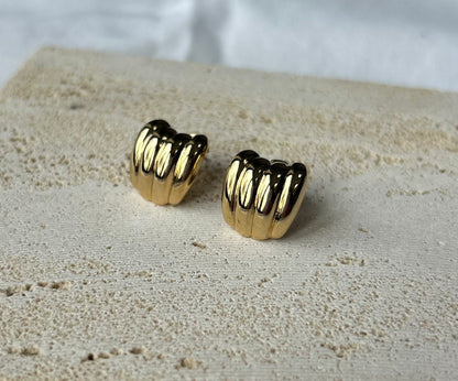 Retro Stripe Earrings