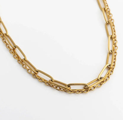 Double Chain Anklet