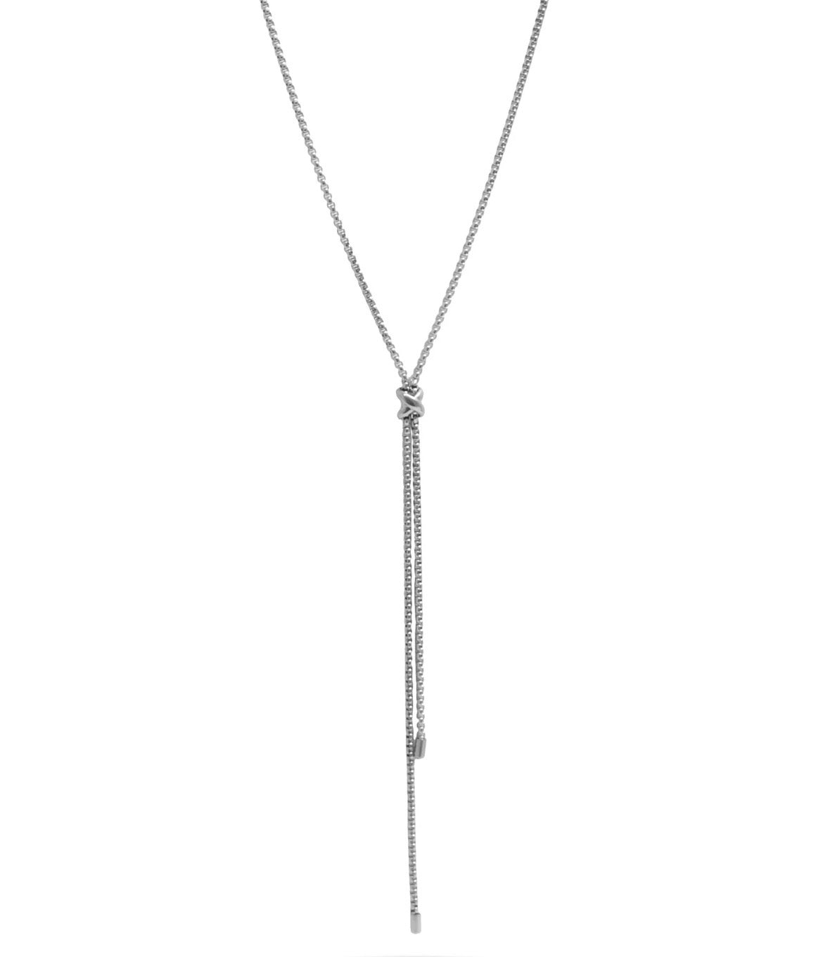 Bolo Necklace (Silver)