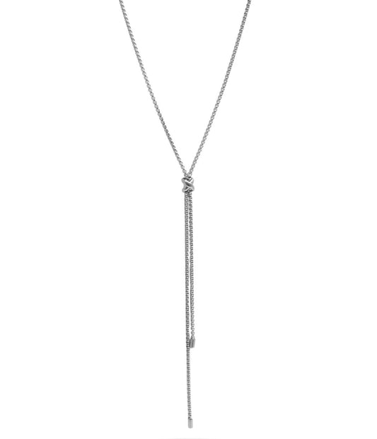 Bolo Necklace (Silver)