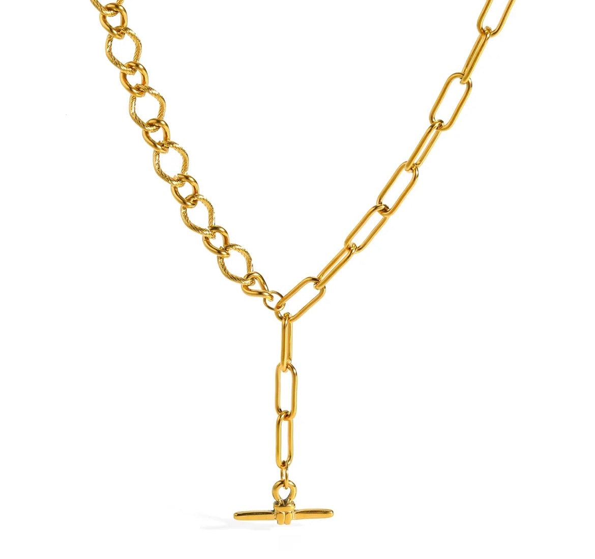 Chunky T-Bar Necklace