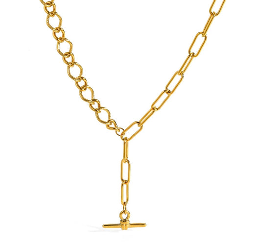 Chunky T-Bar Necklace