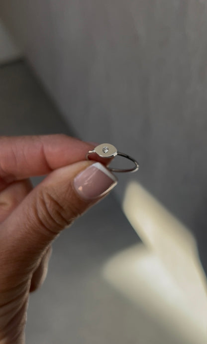 Evil Eye Ring (Silver)