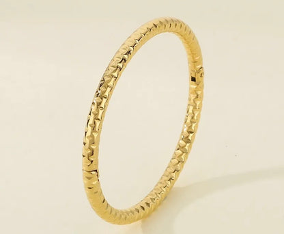 Hammered Bangle