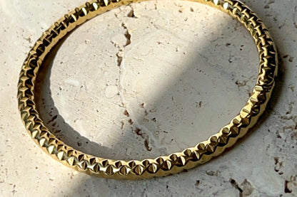 Hammered Bangle