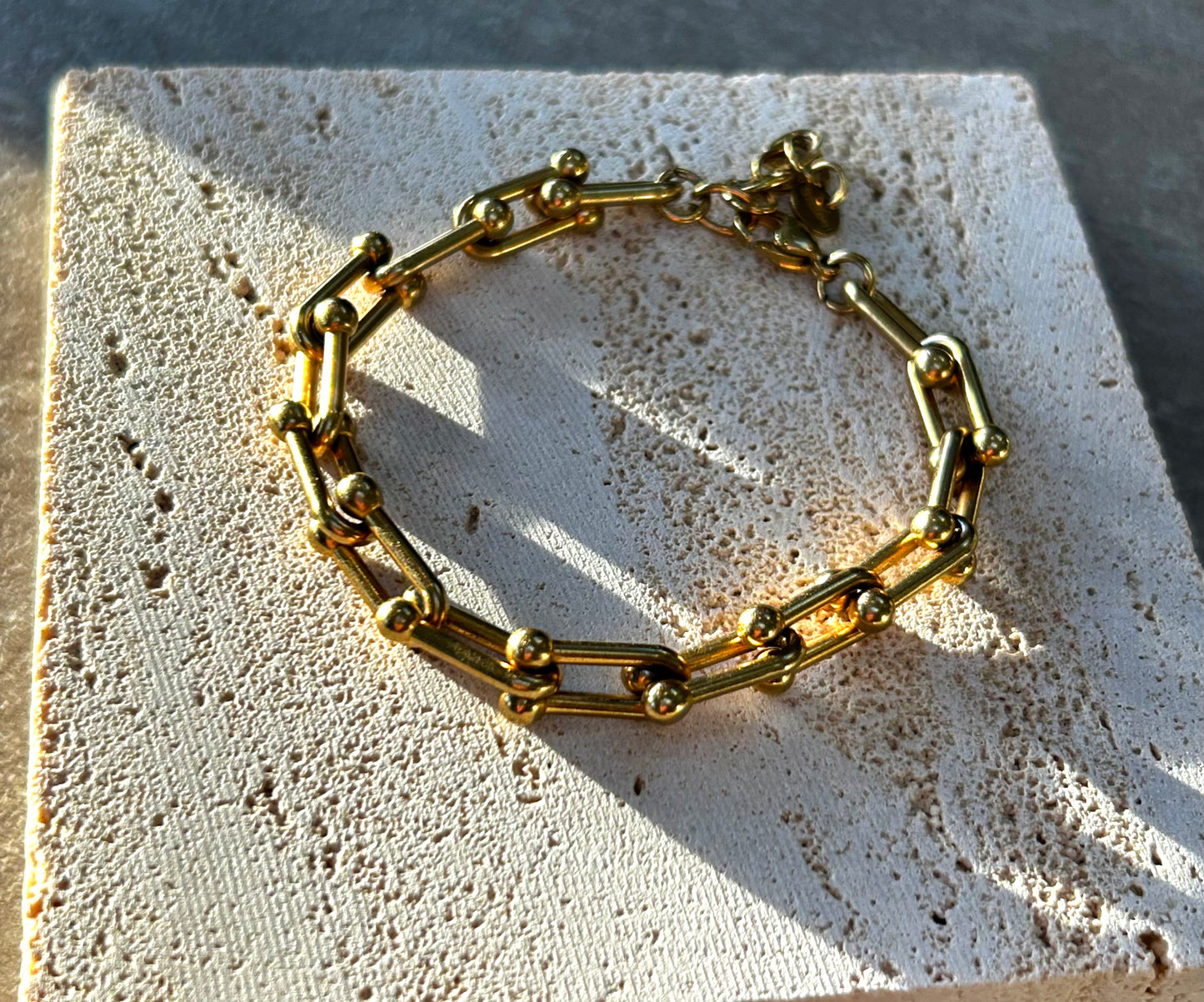 Linked Ball Chain Bracelet