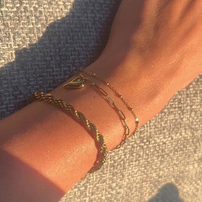 Chord Chain Bracelet