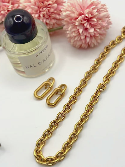 Geometric T-Bar Necklace